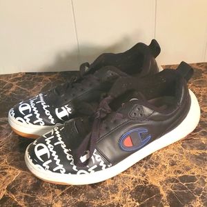 Champion size 7.5M Men's Super C Court Low Print Athletic Shoes Sneakers